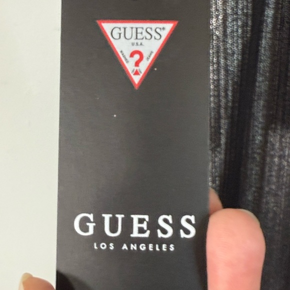 NWT ! Guess Metallic Riviera Half Sleeve Romper - Picture 5 of 5